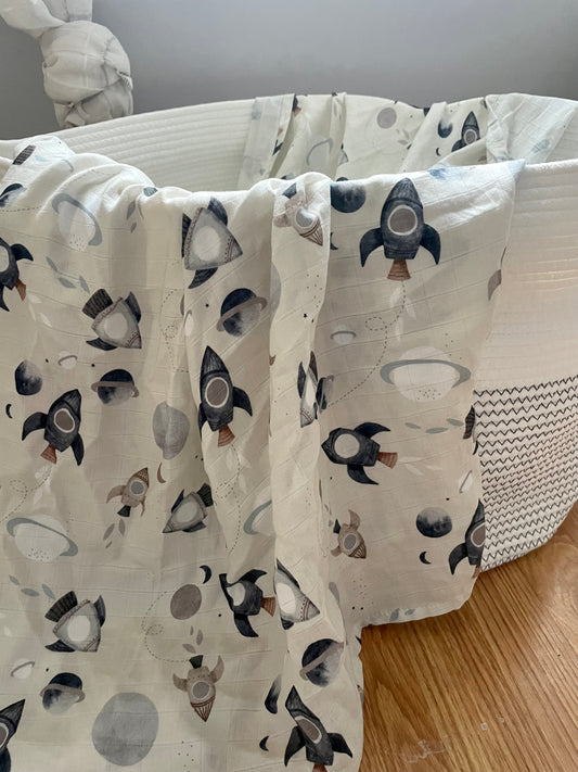 Mousseline de bambou espace