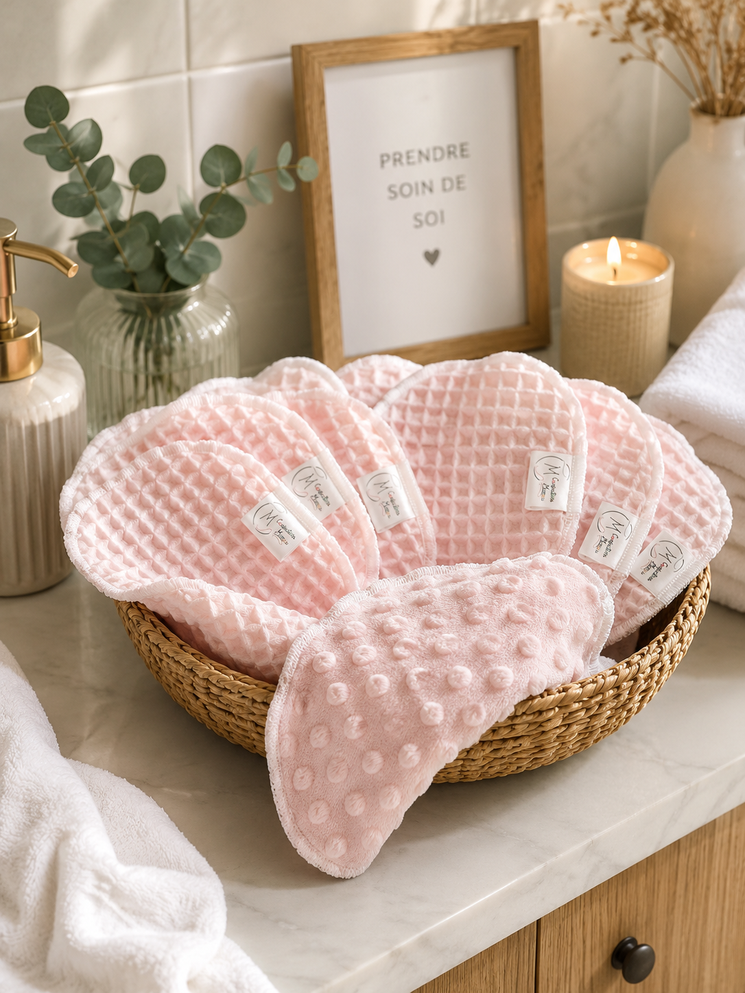 Débarbouillettes (lot de 6)