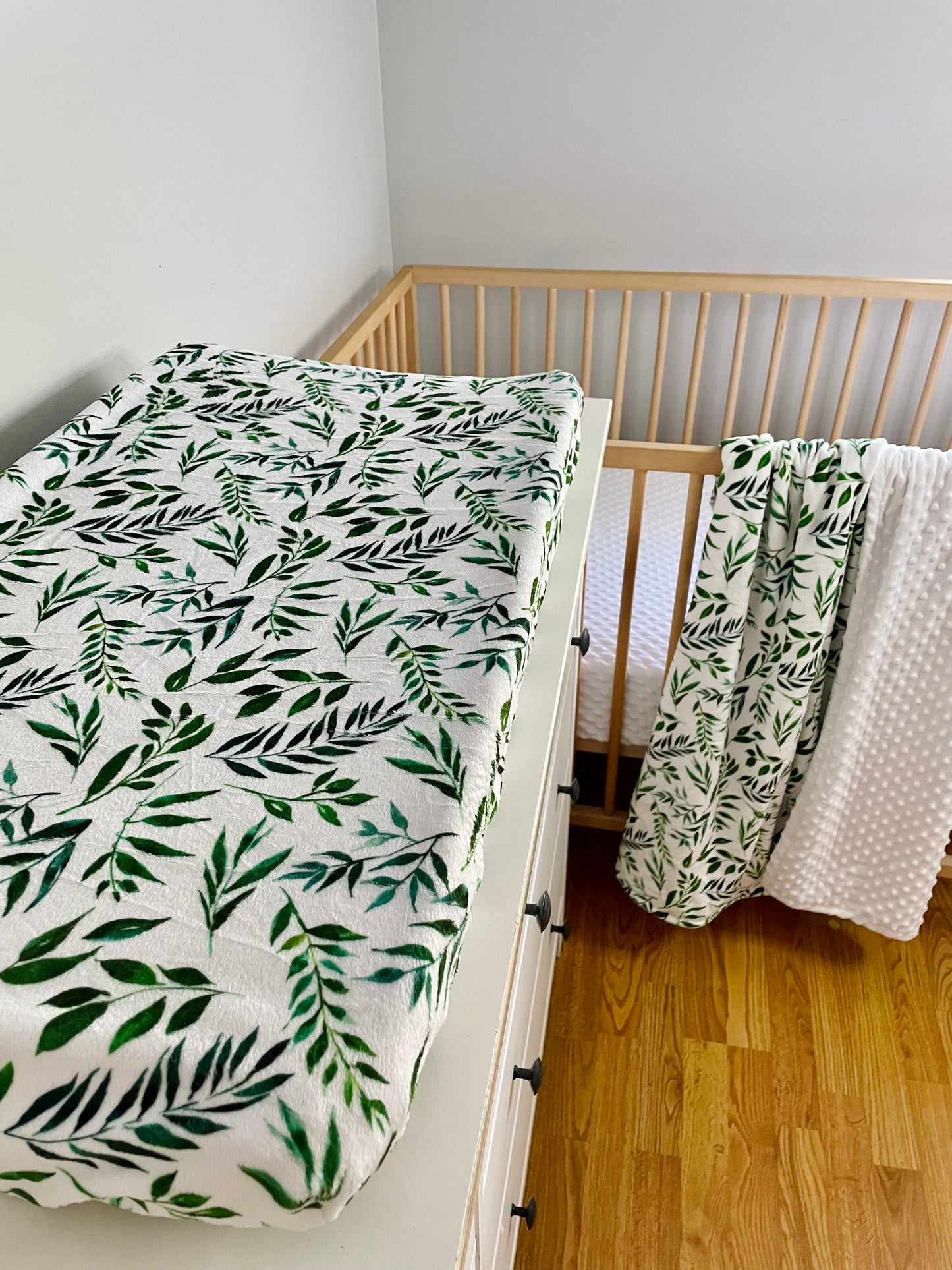 housse matelas à langer motif